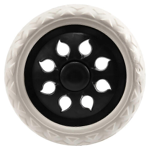 Black White Plastic Core Foam Cartwheel Casters