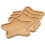 Sottovaso in bambù beige per vasi, quadrati da 15,3 cm, riutilizzabili, set da 4 pezzi 5