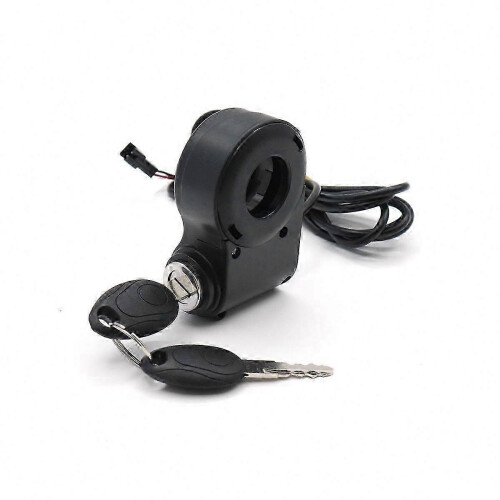 Universal E-Bike Ignition Lock Key Thumb Throttle Switch Power Control for Electric Vehicles