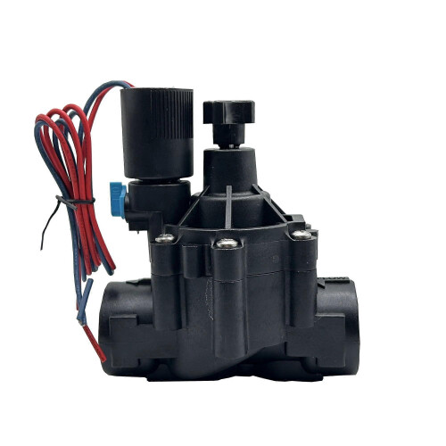 Électrovanne 1/2 pouce 12 V CC avec contrôle de débit pour systèmes d'irrigation 2