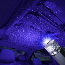 Hviezdne projektorové svetlo USB Ambientná lampa do spálne v aute