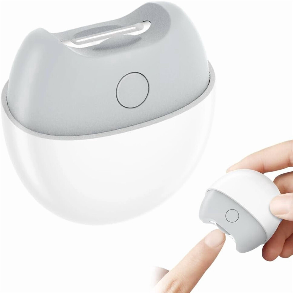 2-in-1 Electric Nail Clipper and Polisher for Adults and