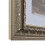 Polystyrene classic picture frame silver 10x13 3