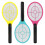 Electric Fly Zapper Racket – 3-Layer Grid, Battery-Powered 2