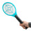 Electric Fly Zapper Racket – 3-Layer Grid, Battery-Powered 5
