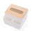 Couvercle rectangulaire en bois pour boîte à mouchoirs (1 pièce) 2