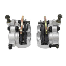 Durable Front Brake Caliper with Pads for KLF300 Bayou ATV - Left & Right Pair