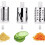 Hand Crank Vegetable Cutter Manual Kitchen Grater Slicer 3