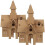 Miniature Paper Castle DIY Kit 2 Pieces 3
