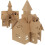 Miniature Paper Castle DIY Kit 2 Pieces 4