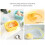 Silicone Food Containers 5 oz 4-Pack Stackable 3