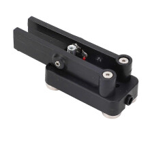 Double Paddle Morse Code Key with Magnetic Base - Portable CW Keyer for Ham Radio