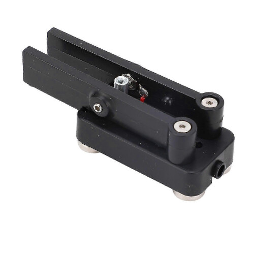 Double Paddle Morse Code Key with Magnetic Base - Portable CW Keyer for Ham Radio