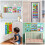 Ensemble de 10 affiches murales éducatives pour enfants 4