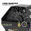 BeamZ B500 Bubble Machine with Fluid - High Output DJ Bubble Blowing M 3