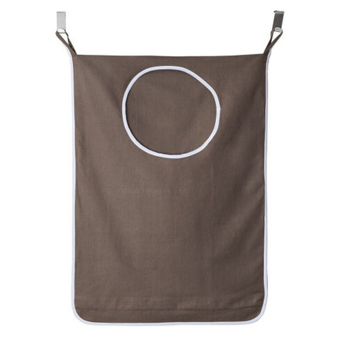 Oxford Cloth Hanging Laundry Hamper with Hooks 1