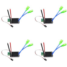 4X High Power 12V-24V Waterproof Bidirectional RC ESC Brush ESC for RC Car and Boat 860A