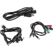 Fender Engine Room LVL8 Power Supply for Effect Pedals, 8 Isolated Outputs with USB Charging, 9V 12V 18V Pedalboard Power