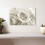 Tableau sur toile Roses blanches pures 30 x 20 cm 2
