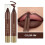 (RED) Moisturizing Lipstick Crayon Lipstick Nude Paste Lipstick Lipliner Lipstick Solid Lipstick 2.8g 1
