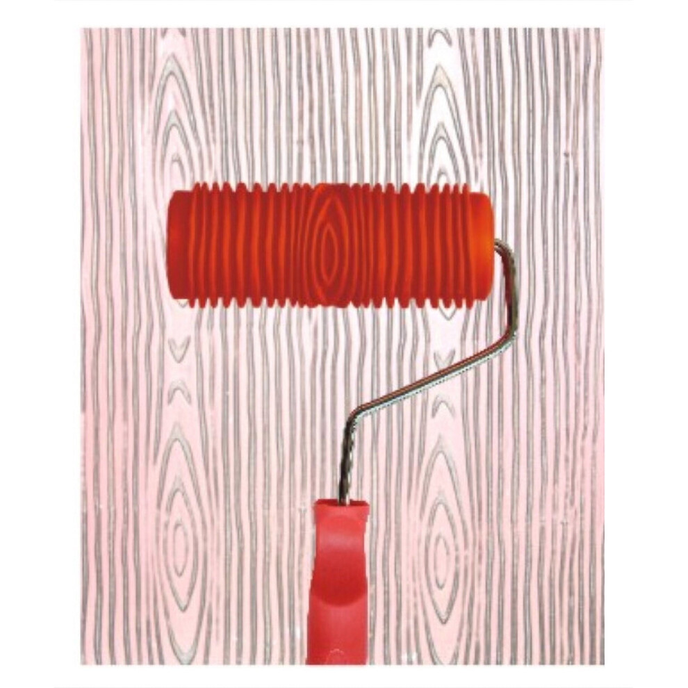Wood Graining Tool Rubber Roller For Diy Wallpaper Effect 9058772251411