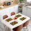 Sonnenblumen-Tischsets, 4er-Set, 30 x 45 cm, Polyester 3