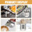 Stainless Steel Creamer Pot with Scale 4 pcs 3