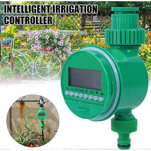 Automatic Watering Timer, Programmable Digital Hose Faucet Timer for Lawn Sprinkler 2
