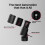 HyperX HyperX SoloCast 2 – Gaming USB Condenser Mic for PC | USB-C to USB-A | Built-in 3