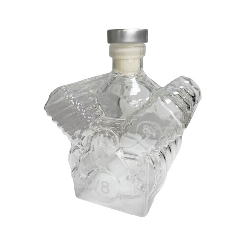 Whiskyflaska i motorstil, harts, 6 oz 1