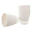 Set di 3 vasi autoirriganti in plastica trasparente per interni, ideali per orchidee e pothos. 3