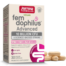 Jarrow Formulas, Vegan Fem Dophilus, Avancerad, 10 miljarder CFU, 30 Veggies kapslar