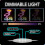 Letreiro de LED Neon Flamingo Ajustável com Alimentação USB 3
