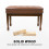 FILISITE Adjustable Height Piano Bench with Storage, Solid Wood Duet Keyboard St 3