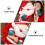 Peluche Père Noël rouge (1 pièce) 3