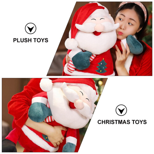 Peluche Père Noël rouge (1 pièce) 2