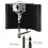 TONOR Microphone Isolation Shield, Studio Mic Sound Absorbing Foam Reflector for 6