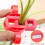 Runskmd handheld circular vegetable slicer for green and 5
