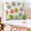 Ensemble de housses de coussin de Pâques en lin 45 x 45 cm 5
