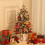 3ft Pre-Lit Mini Artificial Christmas Tree with Warm White 5
