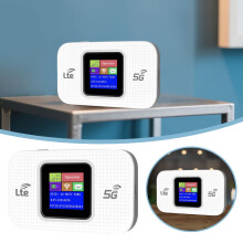 Punto de acceso WiFi portátil: 500 Mbps, admite hasta 10 dispositivos.