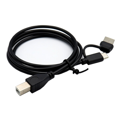 USB-C OTG Klavierkabel Typ-C auf USB-B 1 m