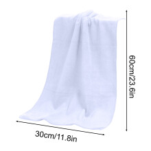 Fodbadehåndklæde 30x60 cm tykt absorberende mikrofiber 6-pak
