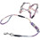 Adjustable Cat Harness and Leash Set, Lightweight Escape-Proof Design for Kittens, Polyester Nylon 4