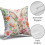 Housses de coussin Lapin de Pâques 45 x 45 cm, polyester, lot de 2 4