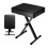 Keyboard Bench Black 3" Padded Adjustable Height 1