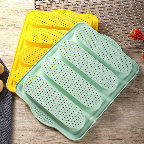 Plaque de cuisson en silicone pour baguettes 34 x 23,8 cm 1