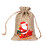 Christmas burlap gift bags with drawstring 25 pcs 2