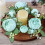 Artificial Rose Candle Ring Red Eucalyptus 1 Pack 5