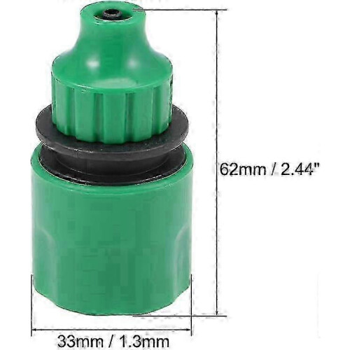 4mm Inner Diameter Quick Connect Hose Pipe Adapters, 5-Pack for Garden Irrigation System Fitting 2